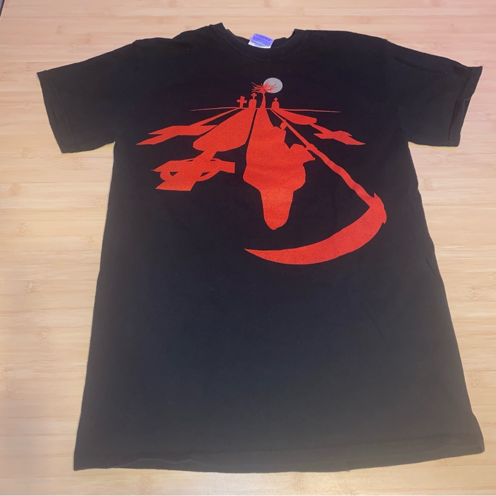 Comeback Kid Black and Red Band Short Sleeve Shirt Mens Size Small Unisex